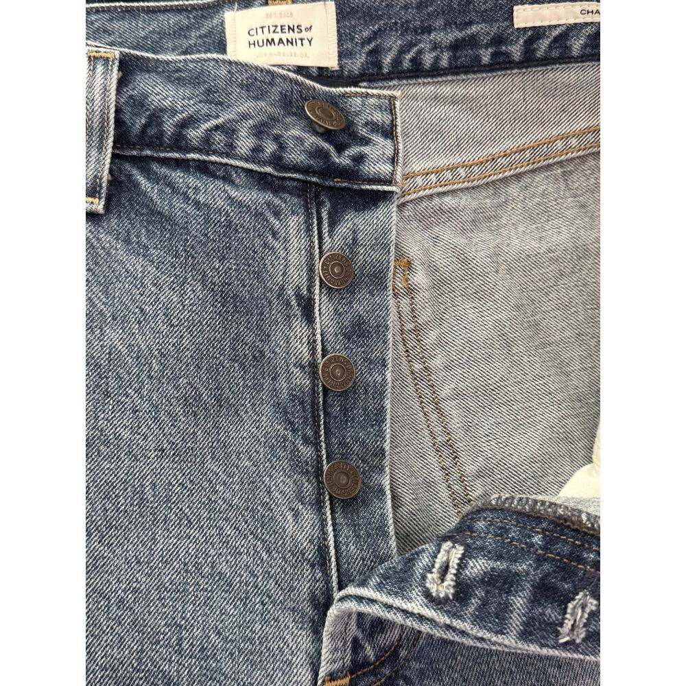Citizens Of Humanity Charlotte Straight Leg Jeans Women 29 Medium Blue High Rise - Picture 6 of 11